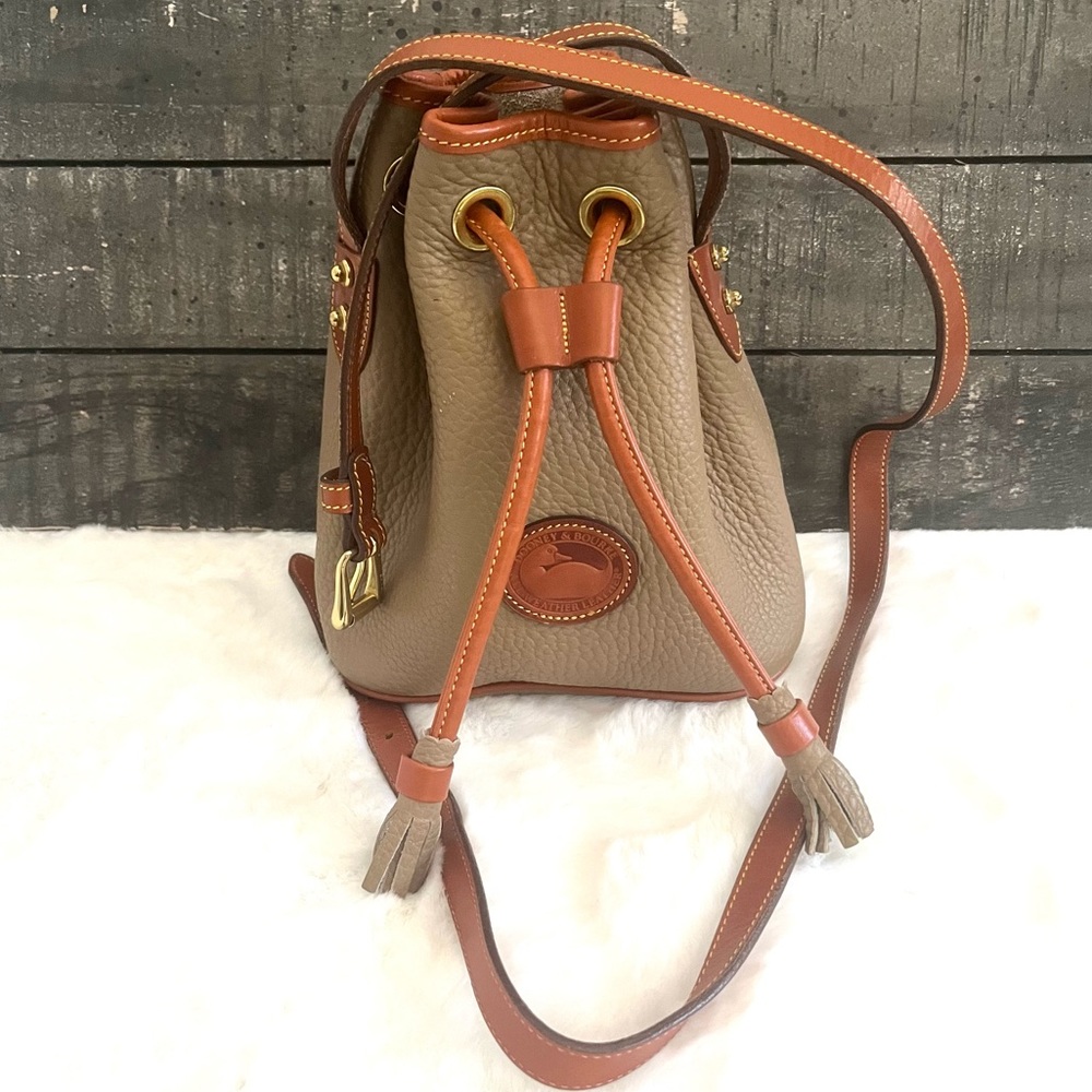 DOONEY & BOURKE Vintage Small  Bucket Drawstring Adjustable Strap